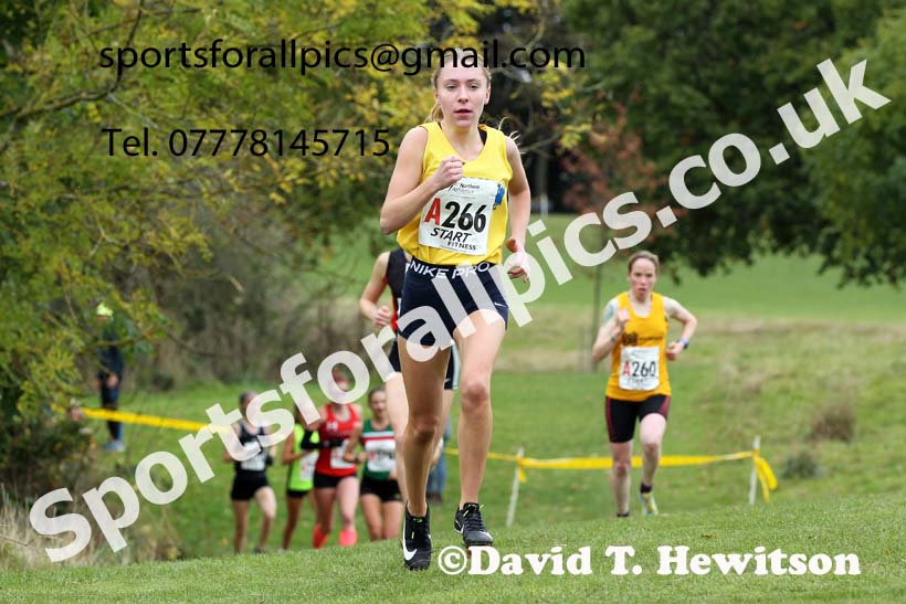 Senior womens Northern Cross Country Relays, Graves Park, Sheffield. Photo: David T. Hewitson/Sports for All Pics
